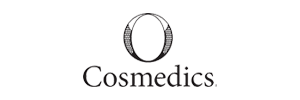 O Cosmedics logo, representing one of Amavi Beauty Loungeβs professional-grade skincare brands in Brisbane.