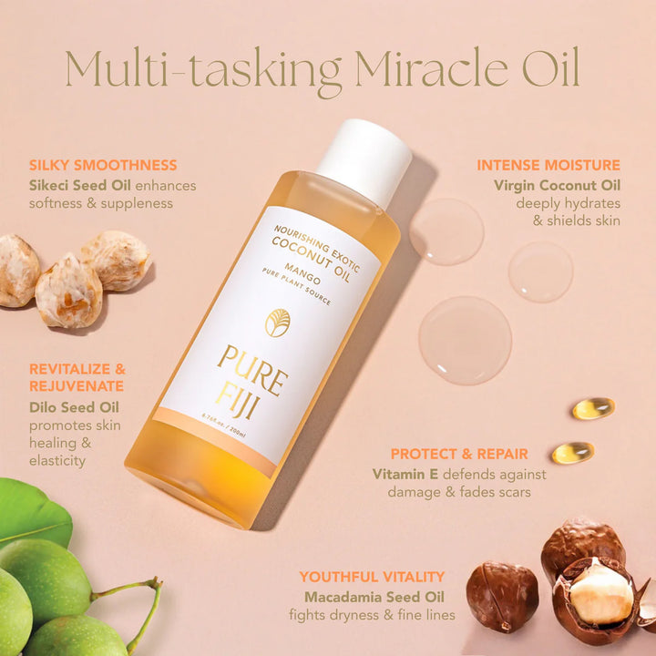 Pure Fiji Nourishing Exotic Coconut Oil