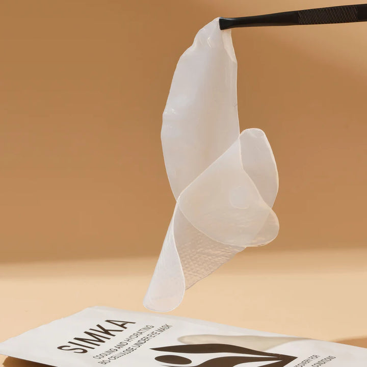 Simka Cooling and Hydrating Bio - Cellulose Under Eye Mask